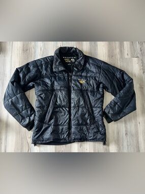 Men’s Mountain Hardwear  Full Zip Puffer Jacket Black Size Small S